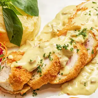 Pechuga a la Cordon Bleu