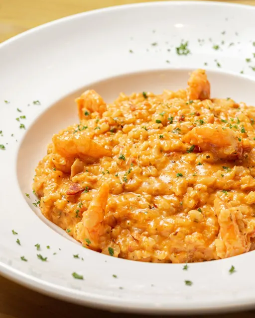 Risotto de Camarones de Gambino Pasta en Santo Domingo