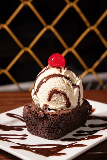Brownie a la Moda de Postres Muyayo en Santo Domingo